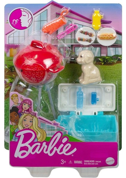 GRG75 Barbie'nin Ev Dekorasyonu Oyun Setleri / Asorti Seçilemez.