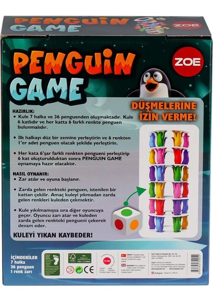 35005 Zoe Penguin Tower Denge Oyunu fiyatları
