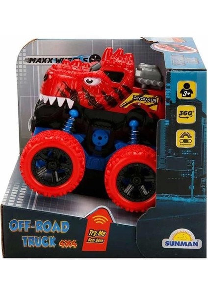 Maxx Wheels Speed Dinosaur Off Road Aracı 10 cm fırsatları