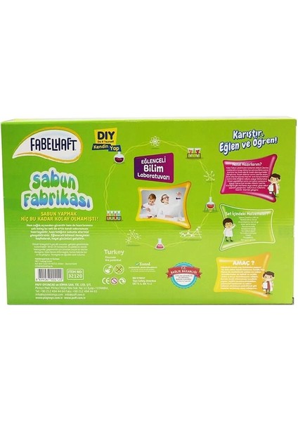 Fabelhaft Sabun Fabrikası Eğlenceli Bilim Laboratuvarı