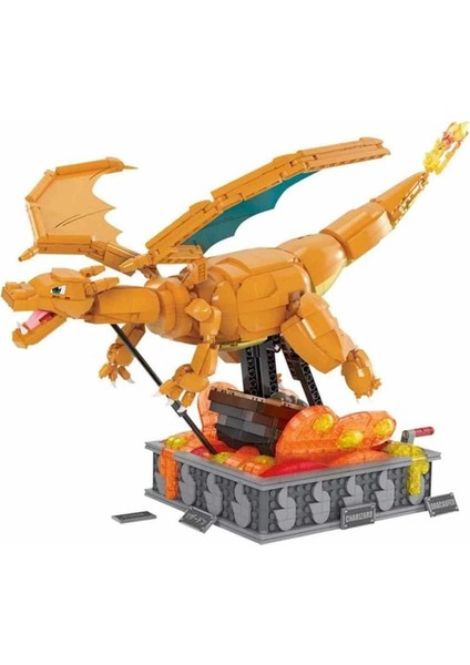 HMW05 Mega Pokémon™ Hareketli Charizard 1664 Parça +12 Yaş fiyatları
