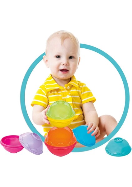 Toplu Mini Kule Bebek Aktivite Oyun Seti