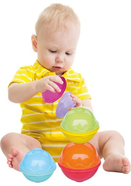Toplu Mini Kule Bebek Aktivite Oyun Seti