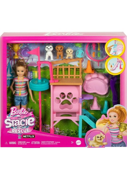 HRM10 Stacienin Köpekçik Oyun Parkı - Barbie And Stacie To The Rescue