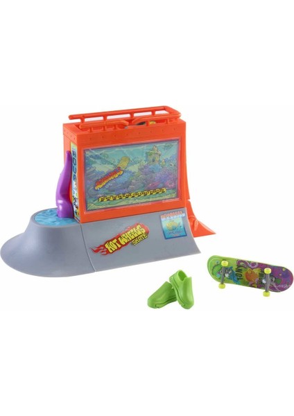 HGT91 Hot Wheels Skate Parmak Kaykay Macerasına Başlangıç Setleri