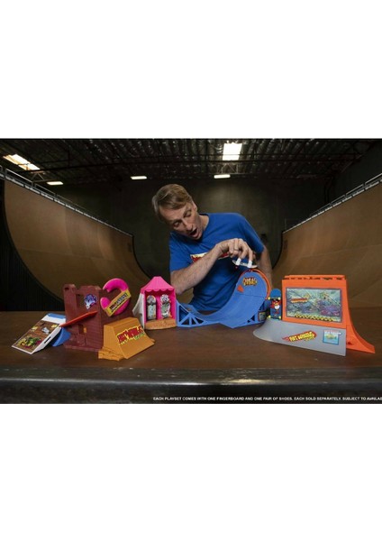 HGT91 Hot Wheels Skate Parmak Kaykay Macerasına Başlangıç Setleri