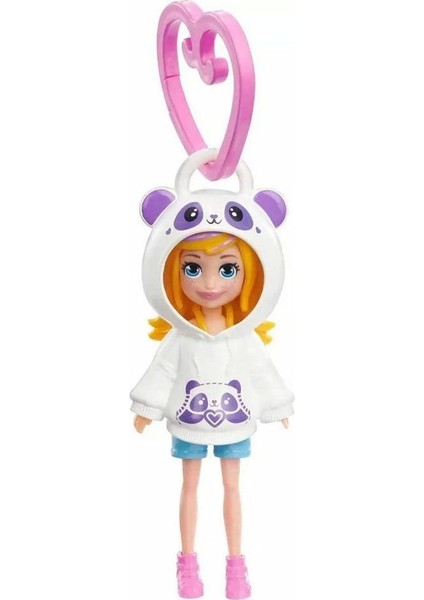 HKV98 Polly Pocket Kapüşonlu Bebekler -1 Adet Stokta Olan Gönderilir