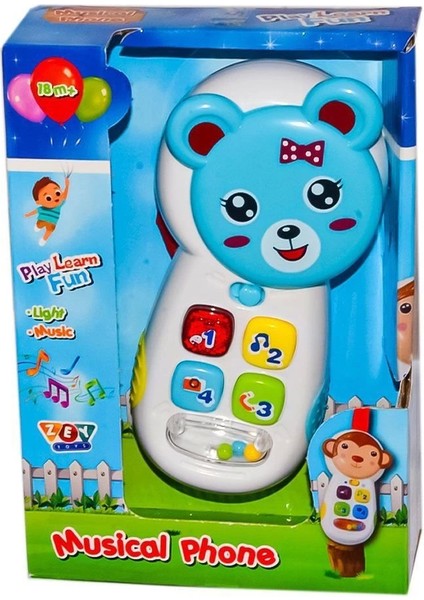 ZEY2023 Müzikli Telefon - Zeytoys