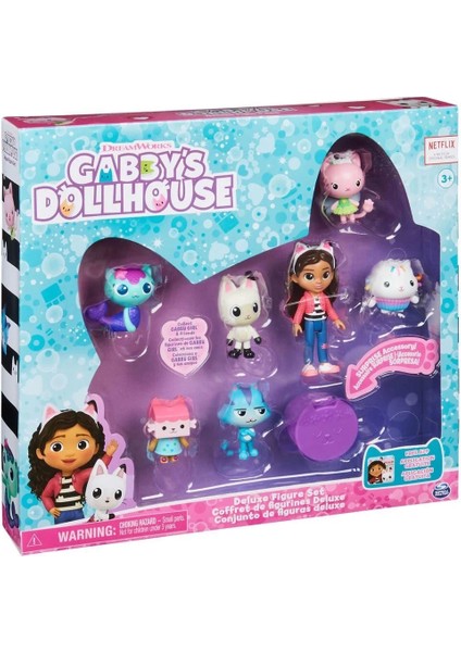 64840 Gabbys Dollhouse Delüks 7li Figür Seti