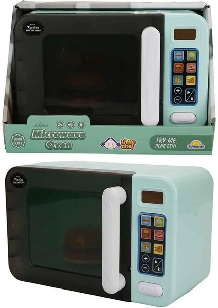 Little Chef Sesli ve Işıklı Mikrodalga Fırın