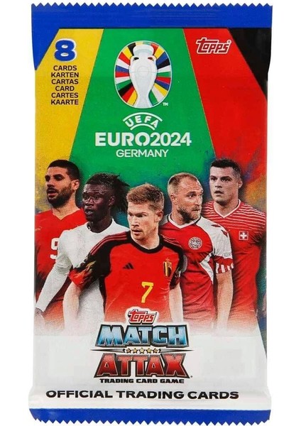 7868 Uefa Euro 2024 Almanya Match Attax Trading Kart
