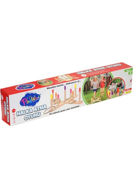 352-ONY Kutuda Ahşap Halka Atma Oyunu