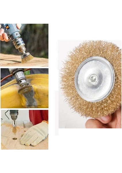 Pimli Tel Matkap Hobi Fırça 5 Parça Set modelleri