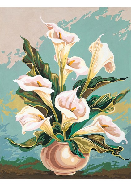 Goblen 60X80CM - Zantedeschia Çiçekleri