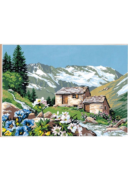 45X60CM- Çiçek Açan Yayla