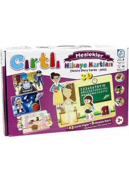 LC7206 Laço, Cırtlı Hikaye Kartları