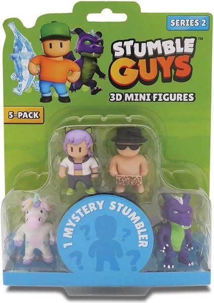 TUY14000 Stumble Guys 5li Mini Figür S2-SG-30006_5
