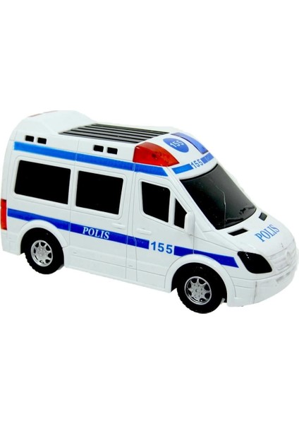 Çarp Dön Pili Işıklı Polis Arabası Oyuncak