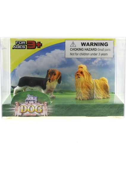 Dakhund ve Yorkshireterrier Model Hayvan Köpek
