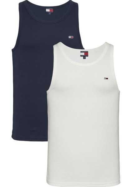 Tommy Hılfıger Tjm Xslım 2pck Rıb Tank Ext Atlet