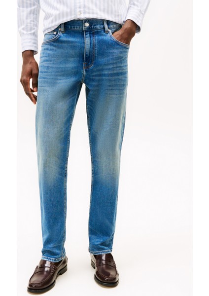 Tommy Hılfıger Straıght Denton Pstr Isle Blue