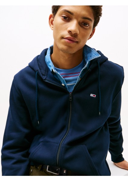 Tommy Hılfıger Tjm Reg S Flag Zıp Thru Sweatshirt