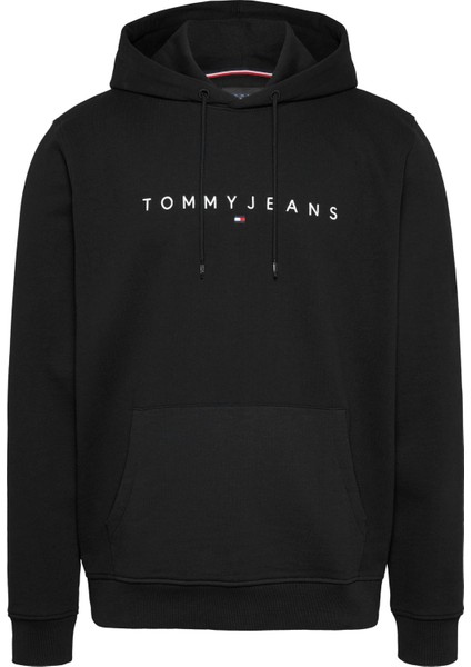 Tommy Hılfıger Tjm Reg Lınear Logo Hoodıe Ext Sweatshirt