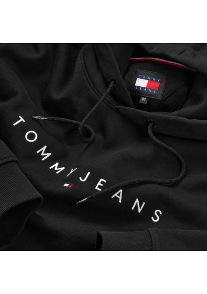 Tommy Hılfıger Tjm Reg Lınear Logo Hoodıe Ext Sweatshirt fırsatları