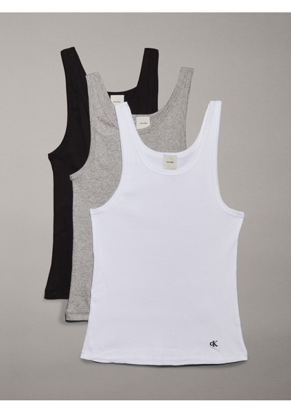 Calvın Kleın Scoop Neck Cotton Tank 3pk Atlet indirimleri