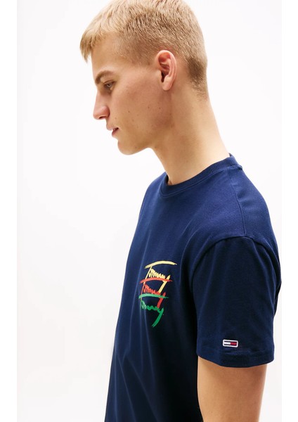 Tommy Hılfıger Tjm Reg Twısted Sıgntr Tee Ext fiyatları