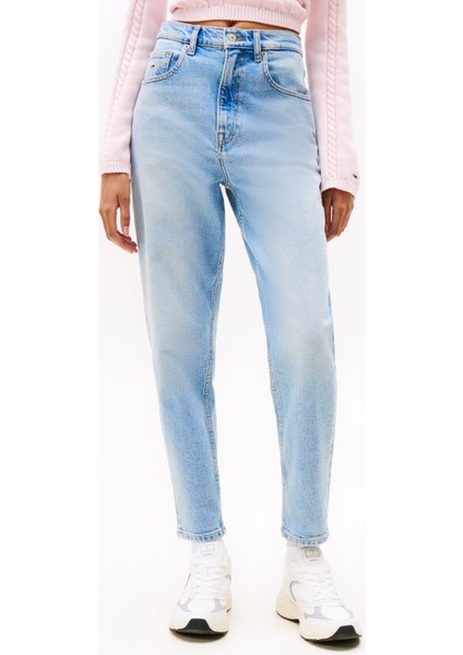Tommy Hılfıger Mom Jean Uh Tpr BI0112 Co Jeans