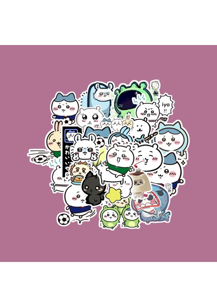Chiikawa Sticker Paketi -Bullet Journal - Ajanda - Planner - Defter - Laptop Etiket Çıkartma Çok Renkli 10 x 15 Paket Boyutu 3 x 5 cm Stickerlar Paket Içeriği 25 Adet Dadi Ramba Sticker fiyatları
