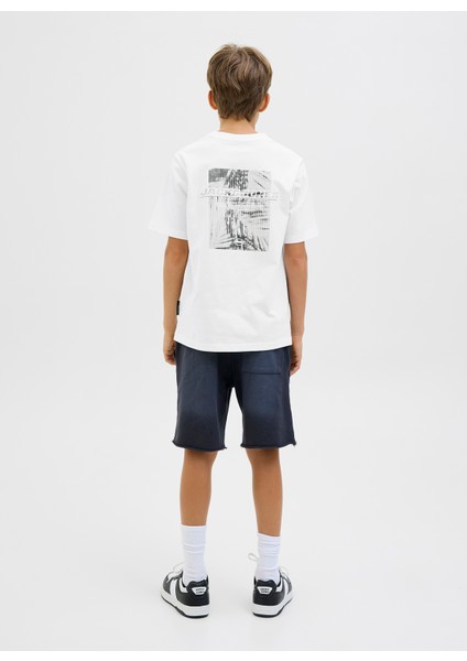 Baskılı Beyaz Erkek Çocuk T-Shirt 12278705 indirimleri