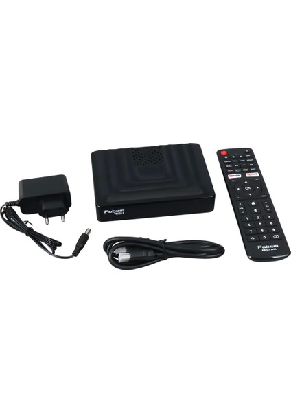 Fobem Vısıon S Hibrit 4gb Ram 32GB HDD 1.5ghz Ses Komutlu Uydu Alıcılı Androıd Tv Box (Tunerli) modelleri