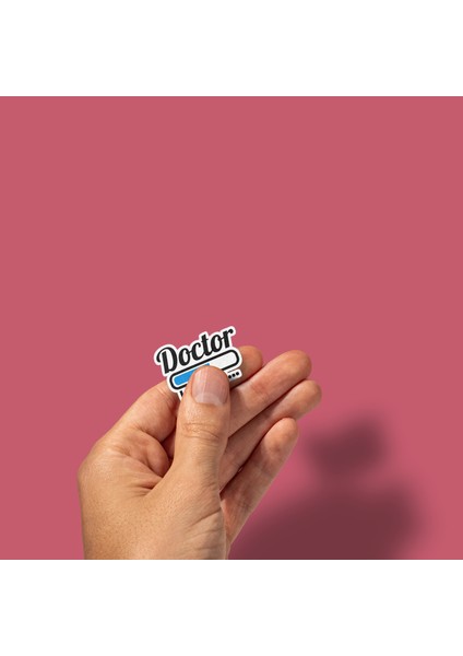 Doktor Sticker Paketi -Bullet Journal - Ajanda - Planner - Defter - Laptop Etiket Çıkartma Çok Renkli 10 x 15 Paket Boyutu 3 x 5 cm Stickerlar Paket Içeriği 25 Adet Dadi Ramba Sticker