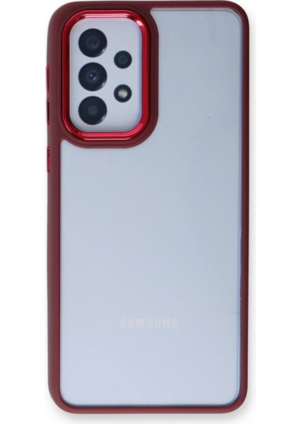Samsung Galaxy A73 5g Kılıf Dora Kapak - Kırmızı Bstmy