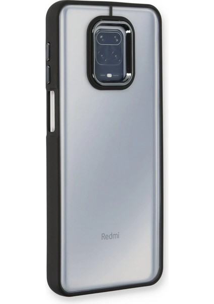 Xiaomi Redmi Note 9 Pro Kılıf Dora Kapak - Siyah Bstmy