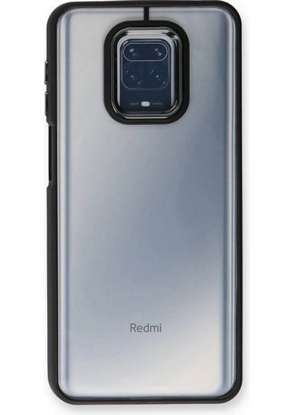Xiaomi Redmi Note 9 Pro Kılıf Dora Kapak - Siyah Bstmy