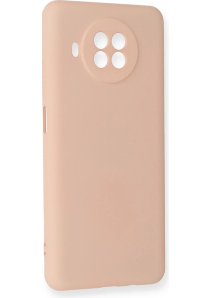 Xiaomi Mi 10T Lite Kılıf Nano Içi Kadife Silikon - Pudra Bstmy