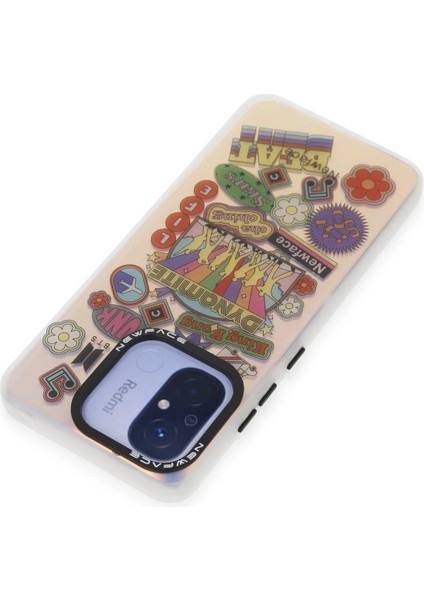 Xiaomi Redmi 12C Kılıf Estoril Desenli Kapak - Estoril - 14 Bstmy