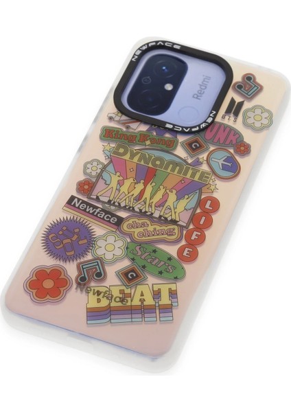 Xiaomi Redmi 12C Kılıf Estoril Desenli Kapak - Estoril - 14 Bstmy