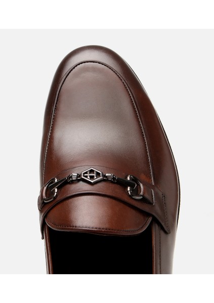 02AYH304690A480 ERKEK Deri Kahverengi Hafif Tabanlı Klasik Loafer fırsatları