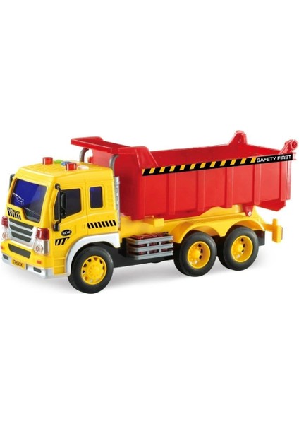 WY310B-C-D 1:16 Sürtmeli Sesli Işıklı Damperli Kamyon