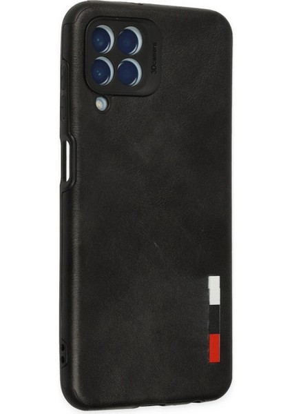 Samsung Galaxy M33 Kılıf Loop Deri Silikon - Siyah Bstmy