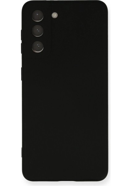 Samsung Galaxy S21 Kılıf Nano Içi Kadife Silikon - Siyah Bstmy