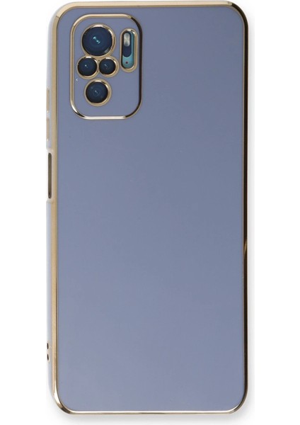 Xiaomi Redmi Note 10 Kılıf Volet Silikon - Mavi Bstmy