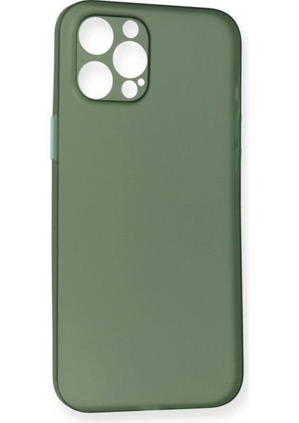 Iphone 12 Pro Max Kılıf Pp Ultra Ince Kapak - Yeşil Bstmy
