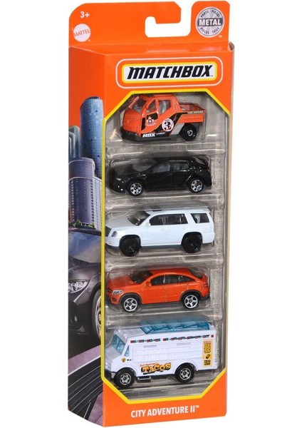 C1817 Matchbox™ 5'li Araba Seti / Asorti Seçilemez.