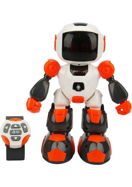 Uzaktan Kumandalı Sesli ve Işıklı Programlanabilir Robot