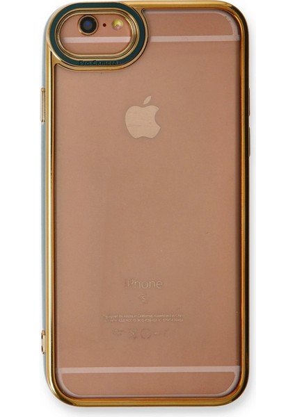 Iphone 6 Kılıf Liva Lens Silikon - Yeşil Bstmy